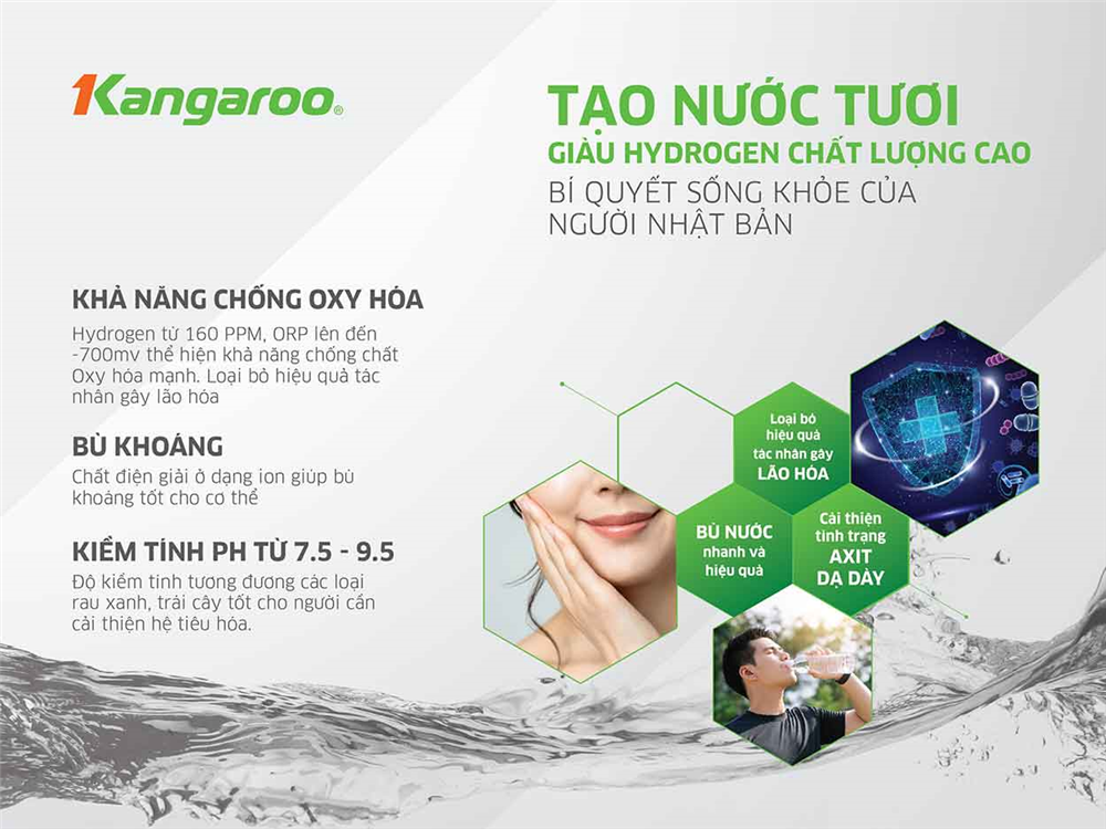 tạo nước hydrogen chất lượng cao
