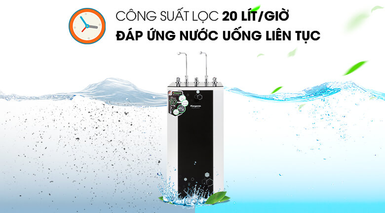 Công suất 20 lít một giờ